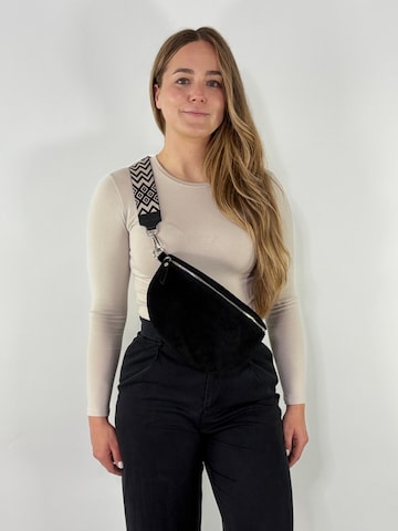 lePelou Fanny Pack 'NOA large' in Black
