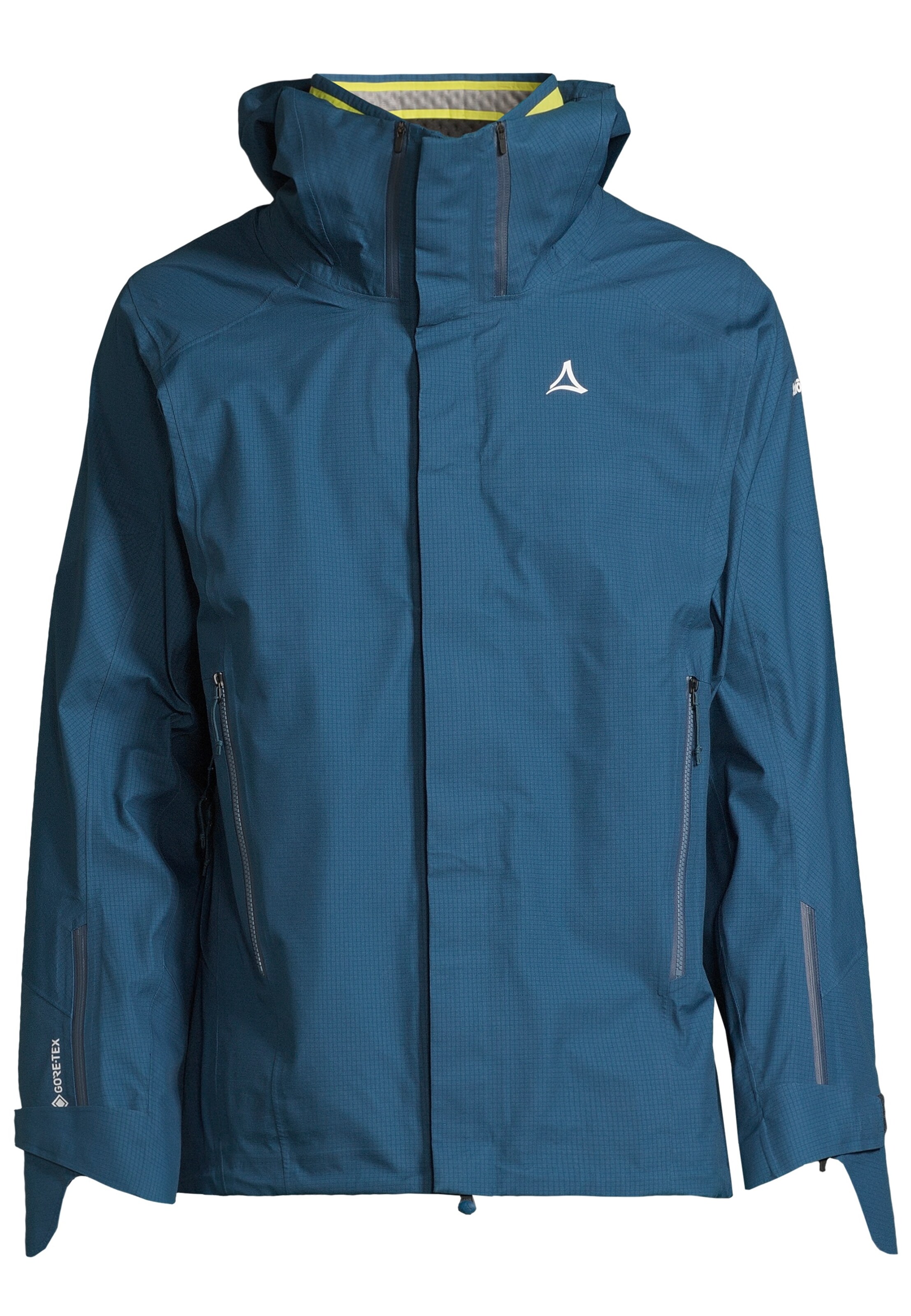 Schöffel Hardshelljacke 'Sass Maor' in Blau: Vorderseite