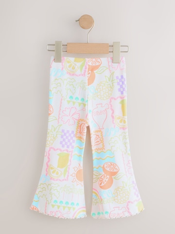 Next Flared Leggings in White