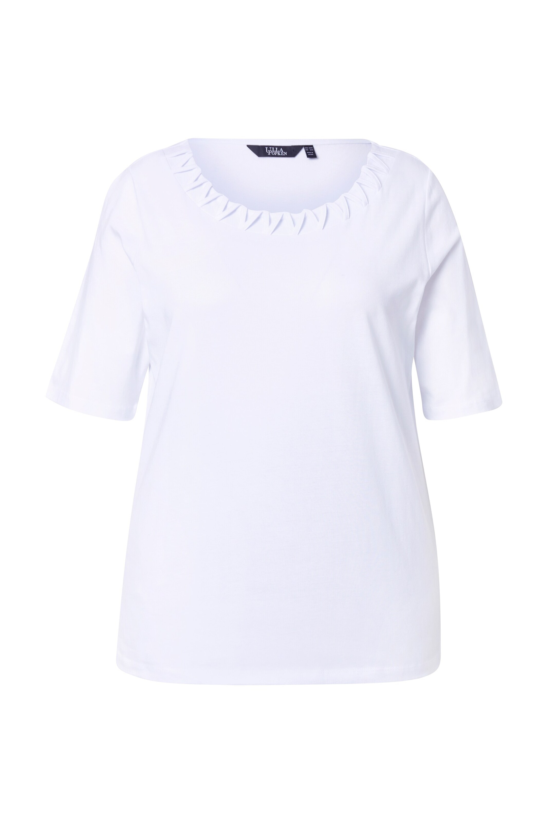 Ulla Popken Shirt in White: front