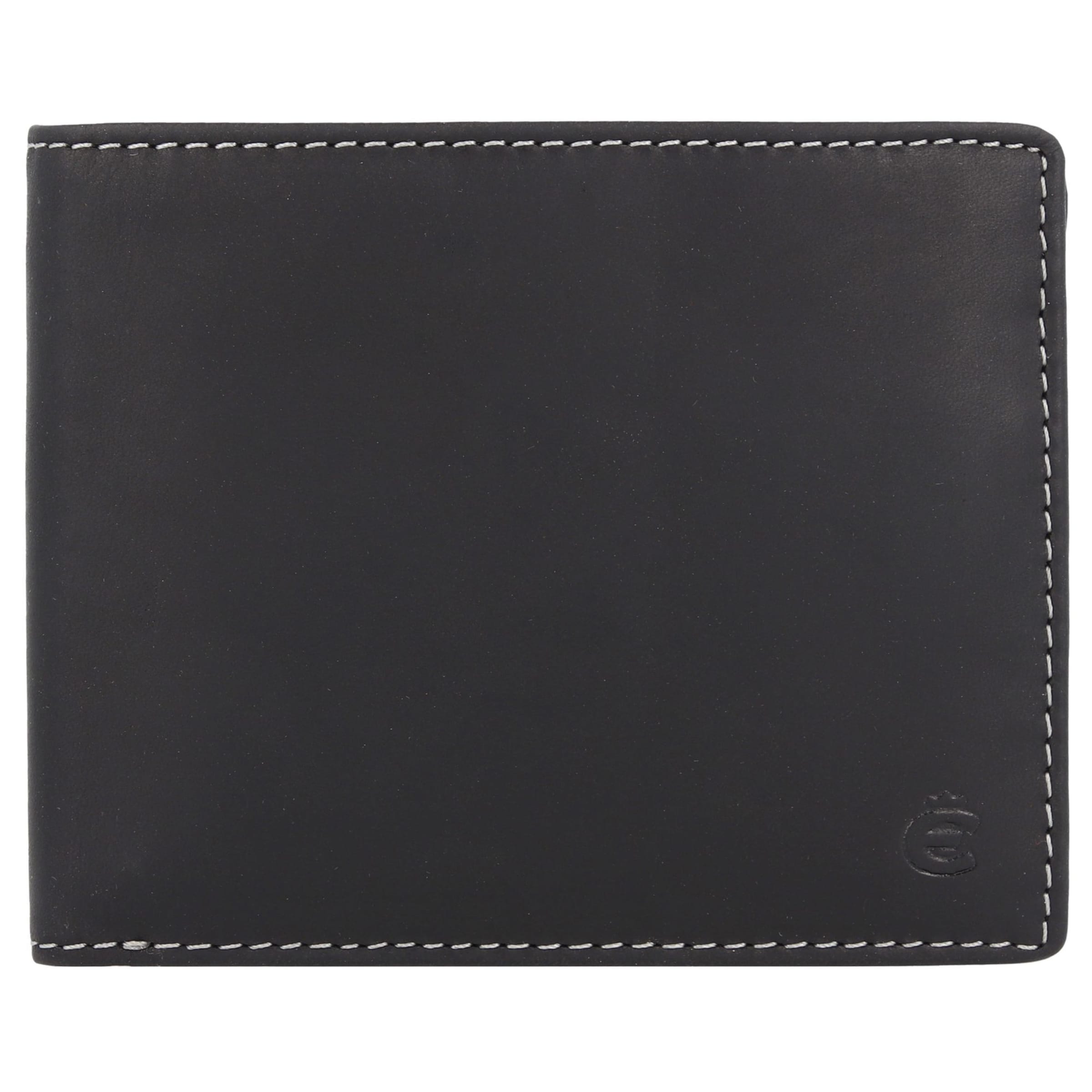 Esquire Wallet 'Dallas' in Black: front