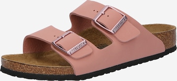 BIRKENSTOCK Open shoes 'Arizona' in Pink: front