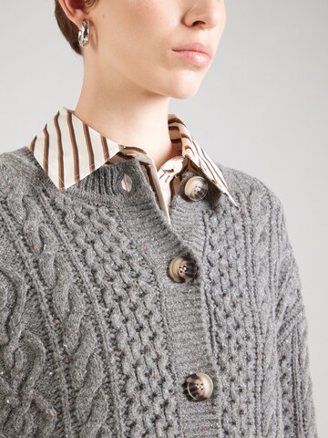 SELECTED Strickjacke 'SLFNELLY' in Grau