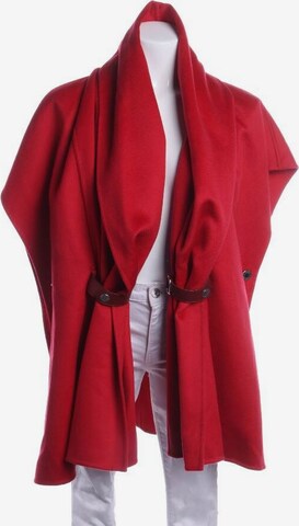 HERMÈS Jacket & Coat in S in Red: front