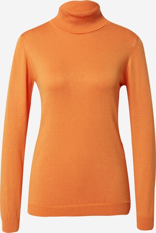 Pull-over MORE & MORE en orange : devant