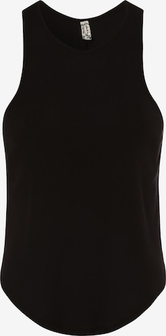 Free People Top in Black: front