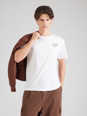 T-Shirt ALPHA INDUSTRIES en blanc