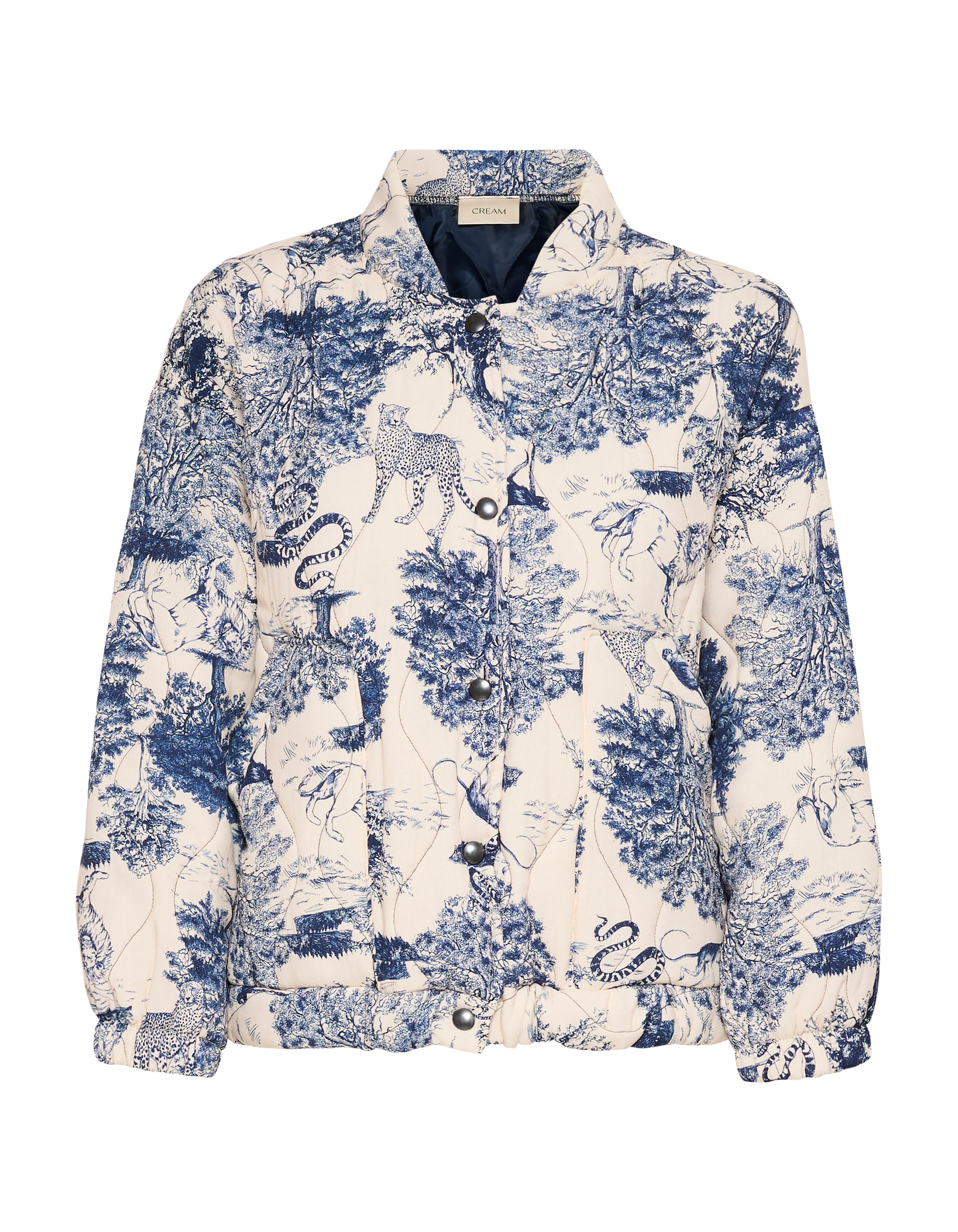 Cream Overgangsjakke ' CRMaisey' i blå: forside