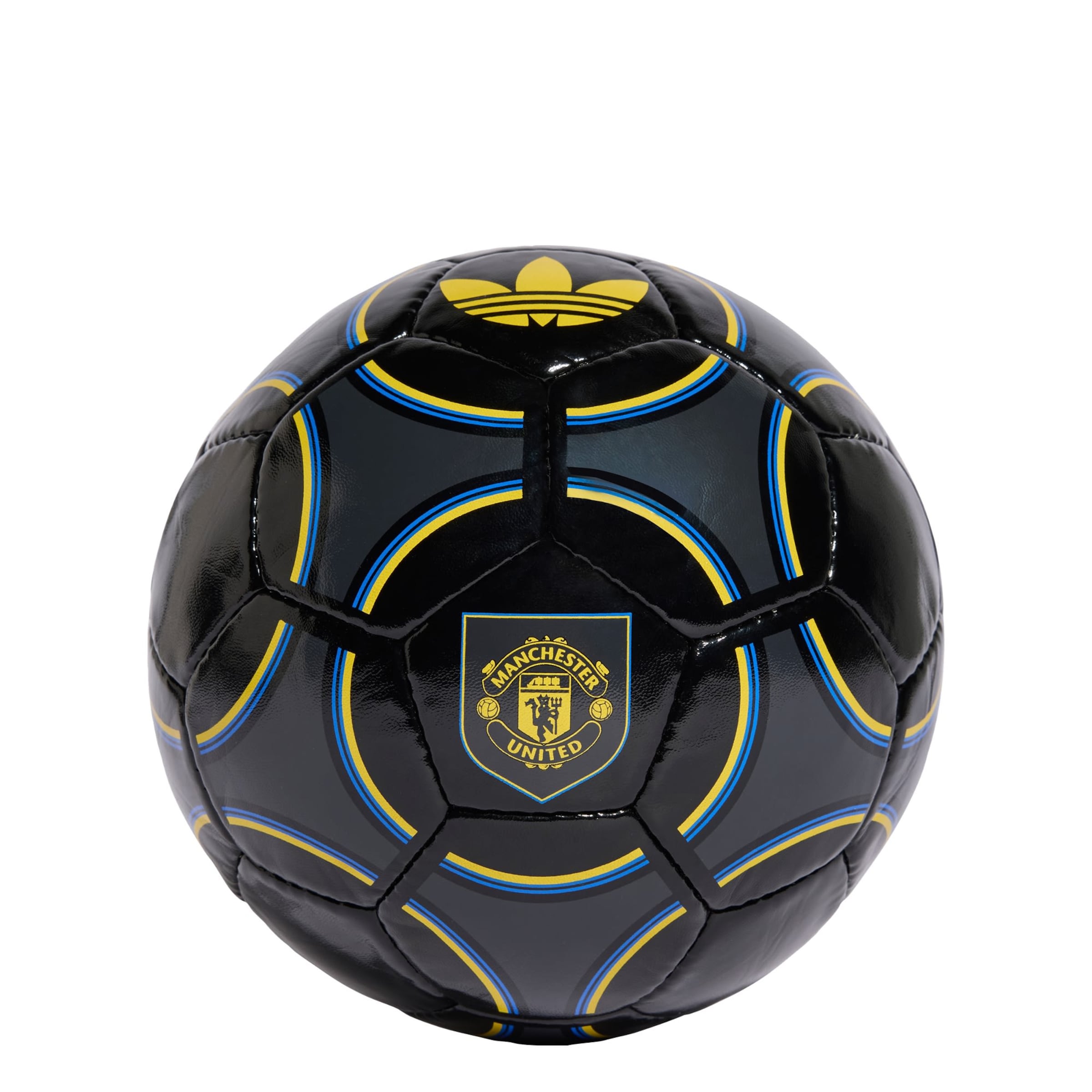 ADIDAS PERFORMANCE Ball 'Manchester United Third Club' in Schwarz: Vorderseite