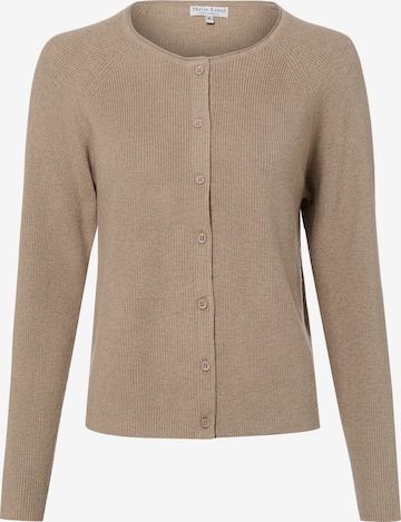 Cardigan Marie Lund en beige : devant