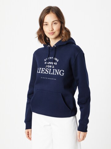 EINSTEIN & NEWTON - Sudadera 'Riesling' en azul: frente