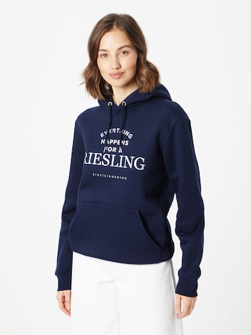 EINSTEIN & NEWTON Sweatshirt 'Riesling' in Blau: predná strana