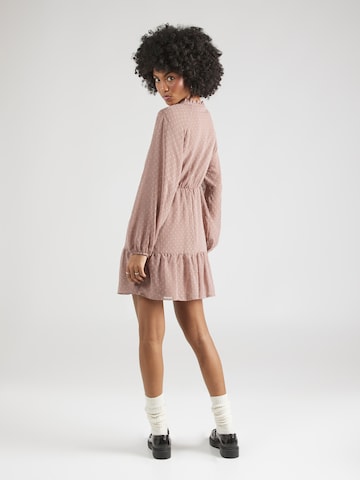 VILA Dress 'DOBBY' in Pink