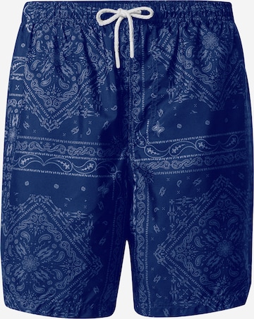 Pacemaker Board Shorts 'James' in Blue: front