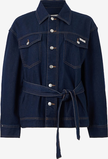 Demisezoninė striukė iš Calvin Klein Jeans, spalva – tamsiai mėlyna jūros spalva, Prekių apžvalga