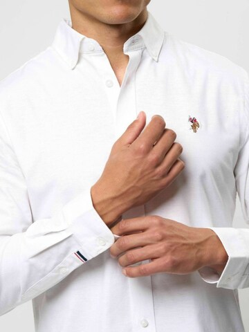 U.S. POLO ASSN. Klasický střih Košile 'Esmar' – bílá