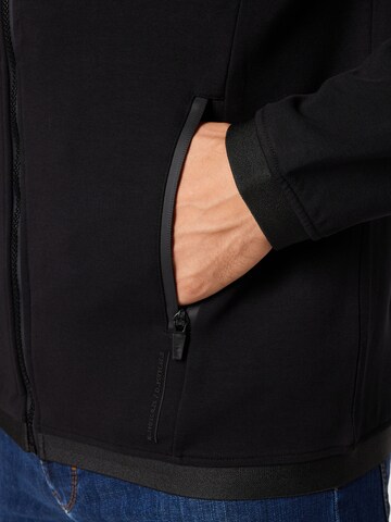 BRAX Sweatvest 'Sammy' in Zwart