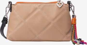 MYMO Crossbody Bag in Beige: front