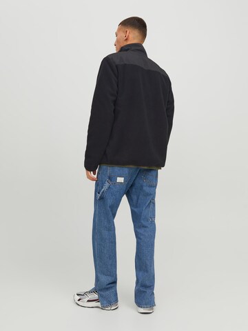 Giacca di pile 'JJEMarvin' di JACK & JONES in nero