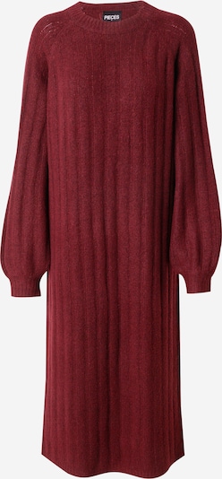 Megzta suknelė 'PCMAGGY' iš PIECES, spalva – karmino raudona, Prekių apžvalga