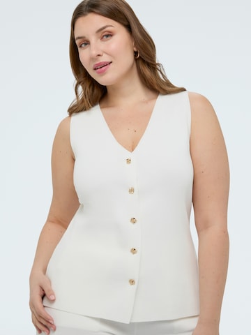 Pull-over Fiorella Rubino en blanc