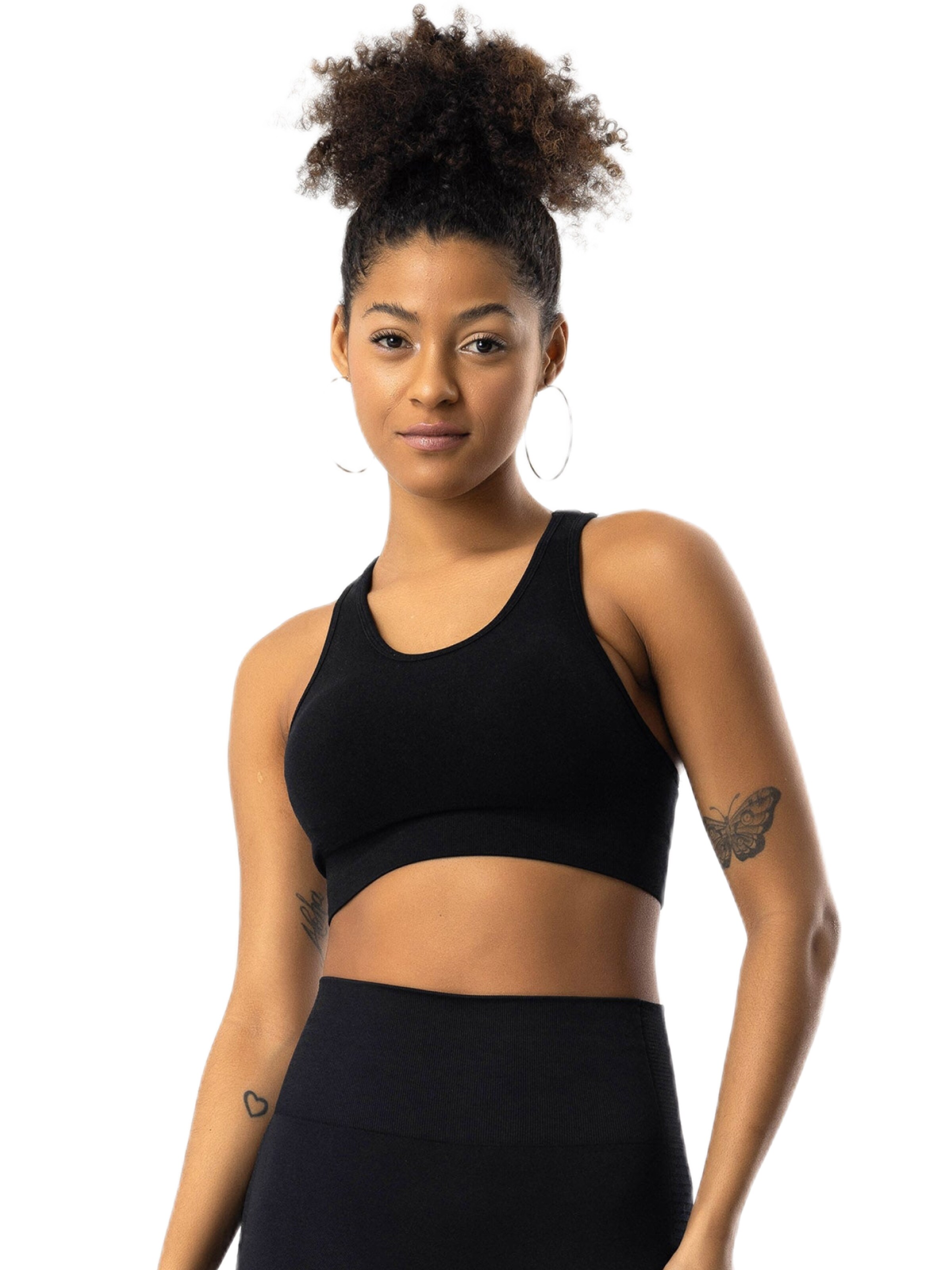 No Matter What Bustier BH in Zwart: voorkant