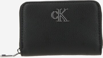 Calvin Klein Jeans Portemonnaie in Schwarz: predná strana