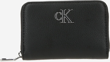 Portamonete di Calvin Klein Jeans in nero: frontale