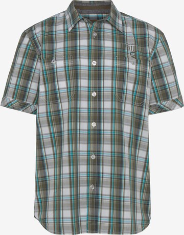 Man's World Button Up Shirt in Mixed colors: front