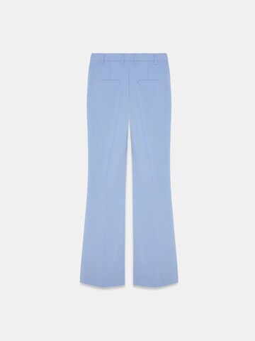 Dilvin Flared Pantalon in Blauw
