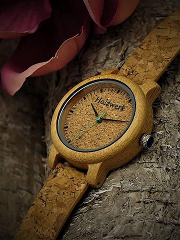 Holzwerk - Reloj analógico 'HILDEN' en marrón