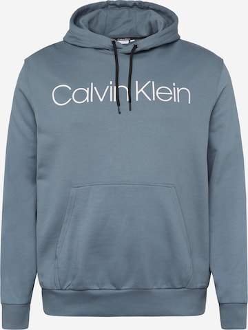 Calvin Klein Big & Tall Sweatshirt in Grey: front