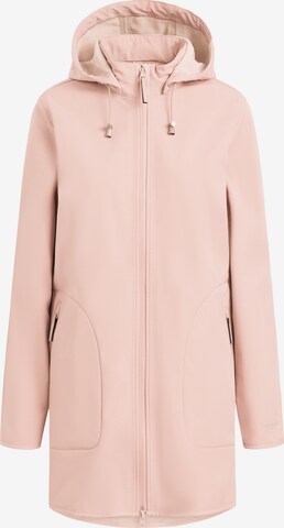 Manteau fonctionnel 'Rain' ILSE JACOBSEN en rose : devant