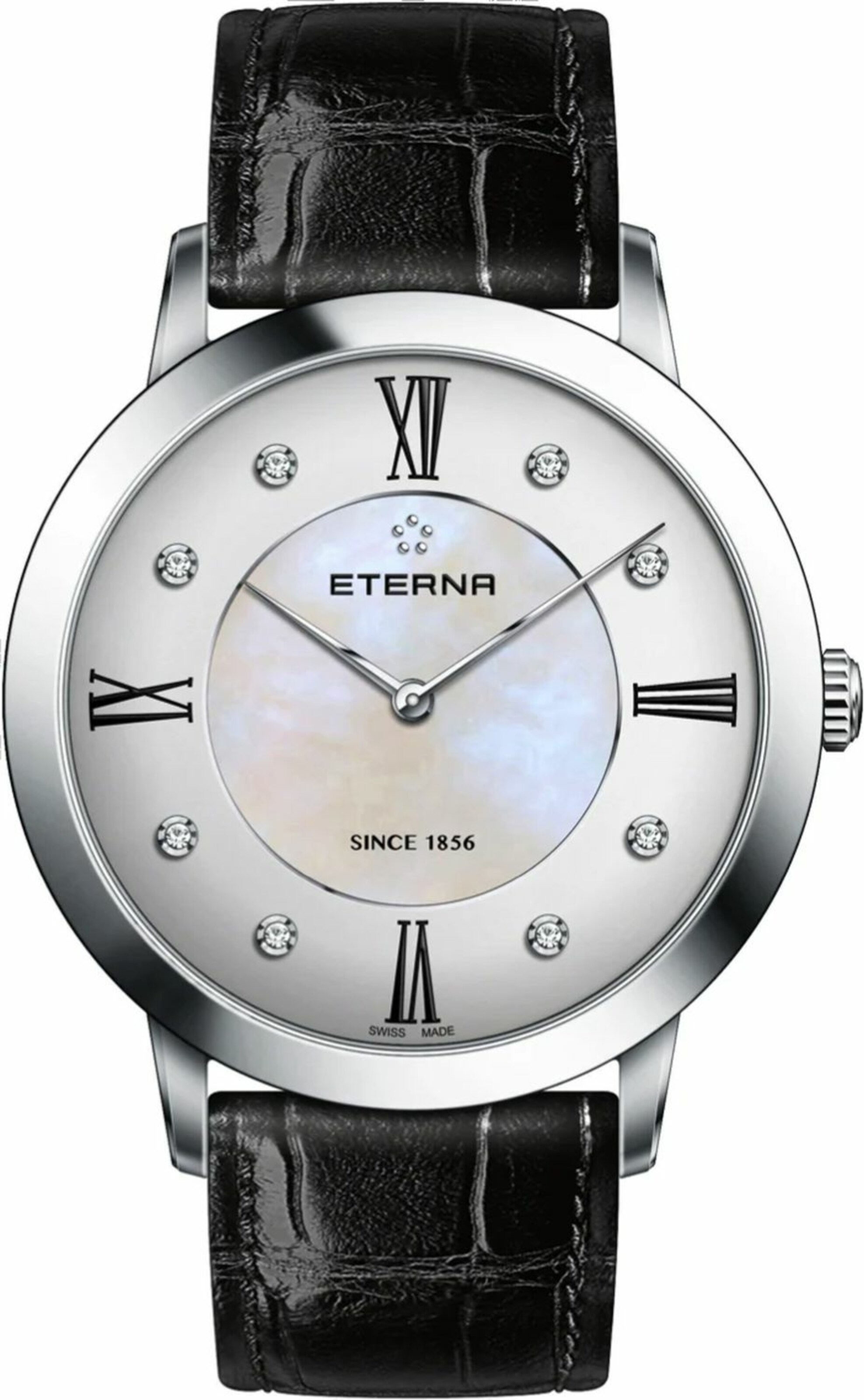 ETERNA Analoog horloge in Zilver: voorkant