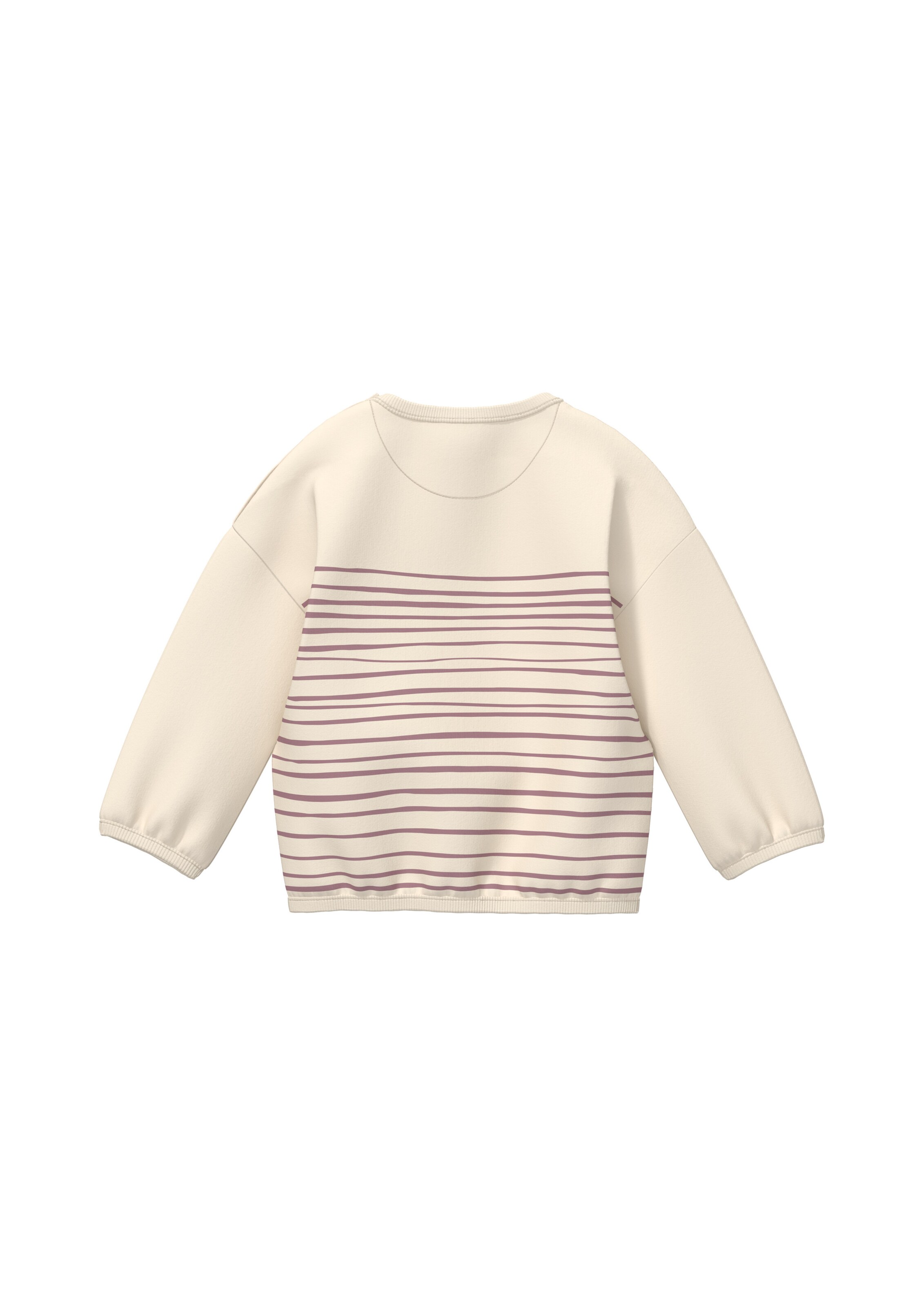 s.Oliver Sweatshirt in Beige: Rückseite
