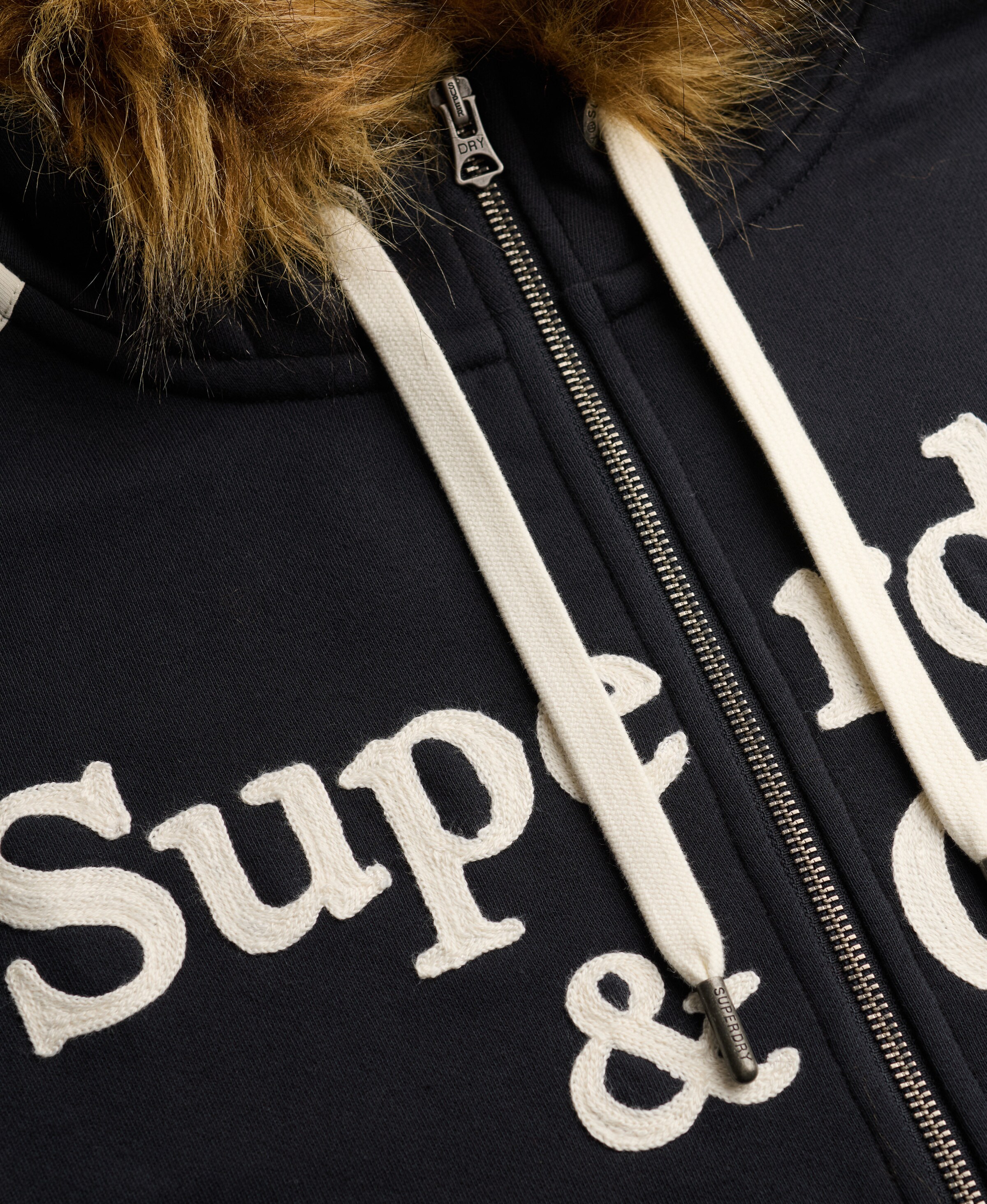 Superdry & Co Sweatvest in Blauw