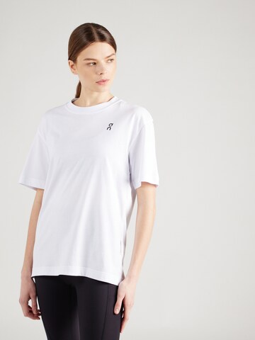 On Performance shirt in White: front