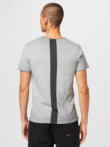 Key Largo Shirt 'ENTER' in Grey