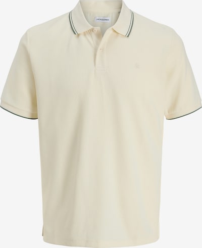 JACK & JONES T-Krekls 'JJEAustin', krāsa - tumši zaļa / vilnbalts, Preces skats