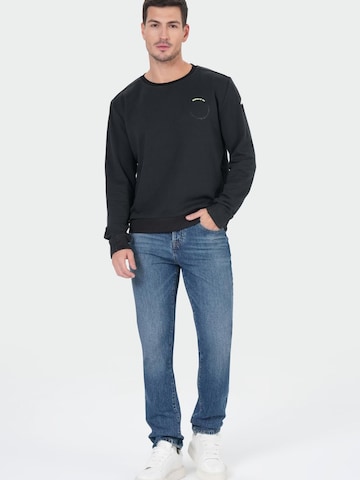 M.O.D MIRACLE OF DENIM Sweatshirt‌‌ in Schwarz: Vorderseite