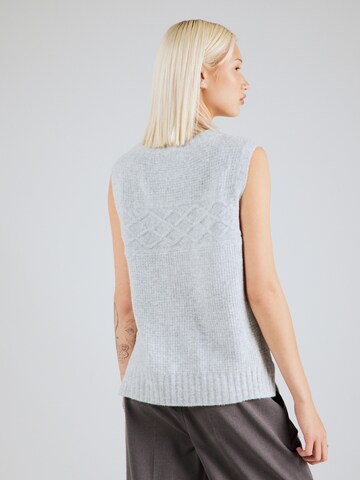 Cartoon Pullover in Grau