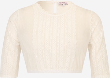 Blouse folklorique 'Evina-Nova' MARJO en beige : devant