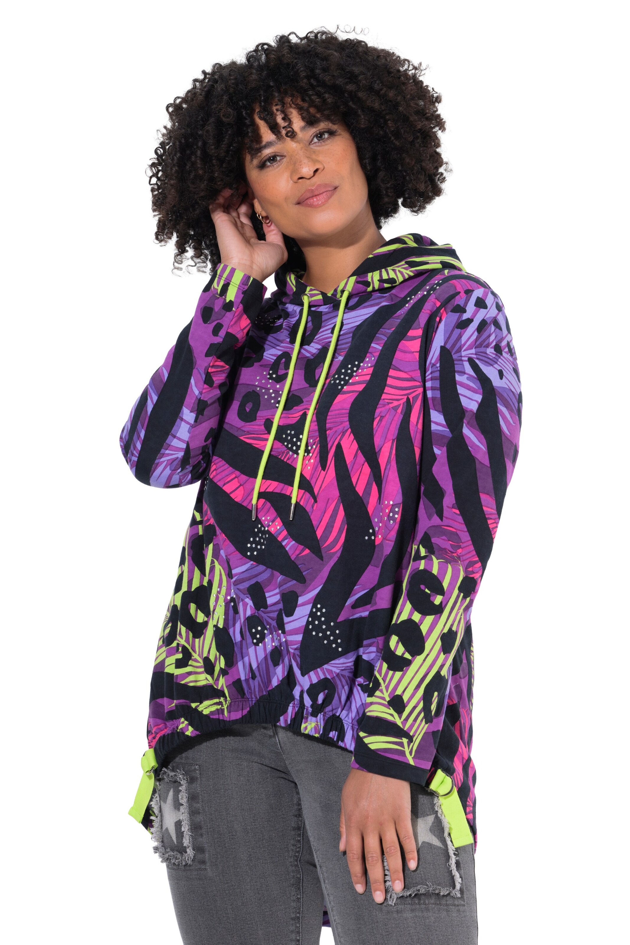 Angel of Style Sweatshirt in Mixed colours: front