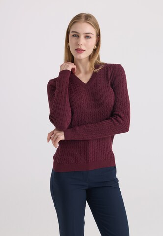 Felix Hardy Sweter w kolorze czerwony: przód