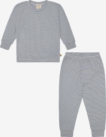 loud + proud Schlafanzug in Blau: Vorderseite