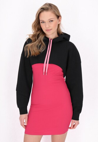 myMo ATHLSR Свитшот 'Back To School' в Черный: спереди