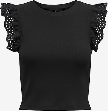 ONLY Top 'ONLMATHILDA' in Zwart: voorkant