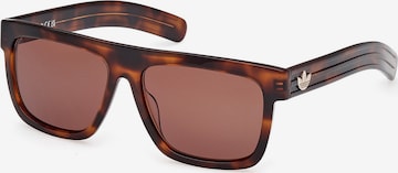 ADIDAS ORIGINALS Zonnebril 'ORIGINALS' in Bruin: voorkant