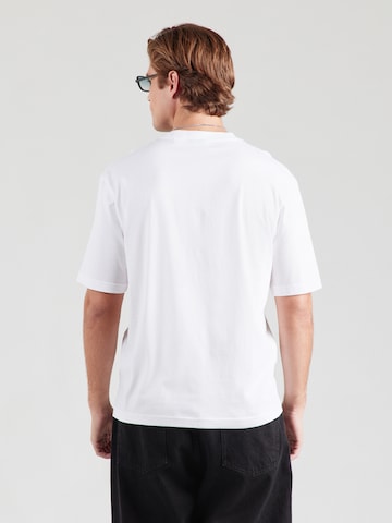 HUGO T-shirt 'Nulibax' i vit
