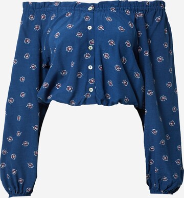 Pepe Jeans - Blusa 'BRIA' en azul: frente